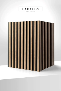 Obklad steny Lamelio ASTI - DUB ZLATÝ 270 x 12,2 x 1,2 cm